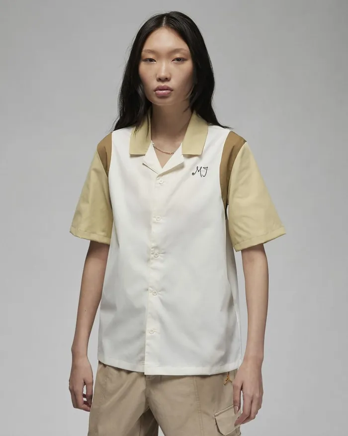 Women Nike All Clothing Jordan Sailteam Goldbrown Kelp