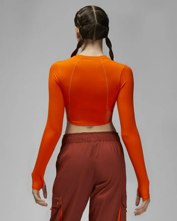 Women Nike All Clothing Jordan Sport Safety Orangesafety Orangefire Red