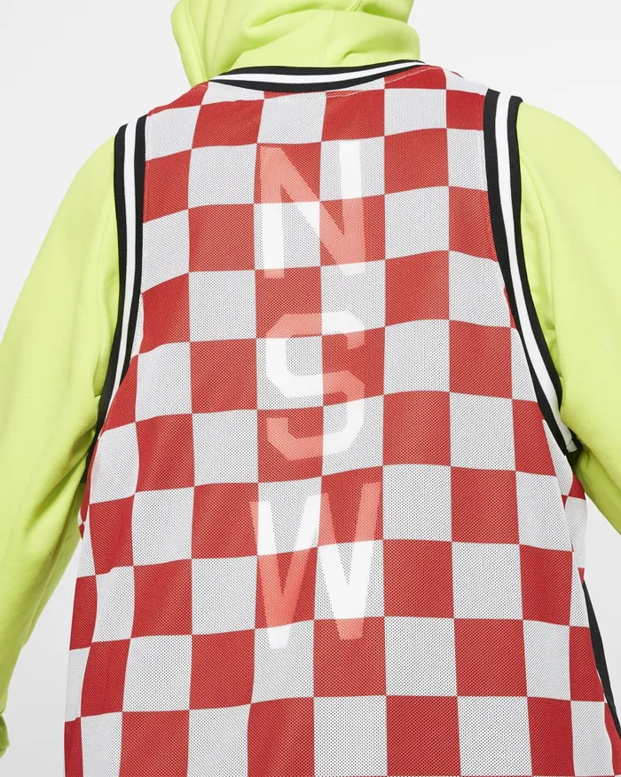 Women Nike All Clothing Sportswear Blackuniversity Redwhite