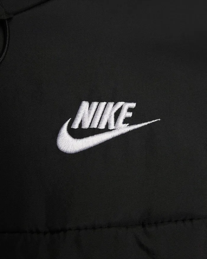 Women Nike All Clothing Sportswear Classic Puffer Blackwhite