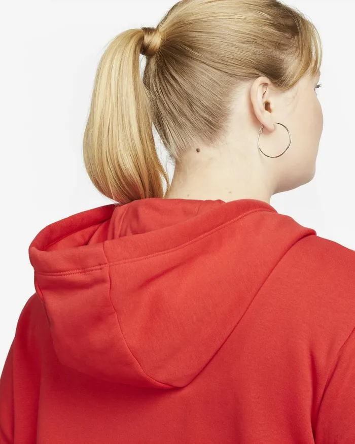 Women Nike All Clothing Sportswear Club Fleece University Redwhite