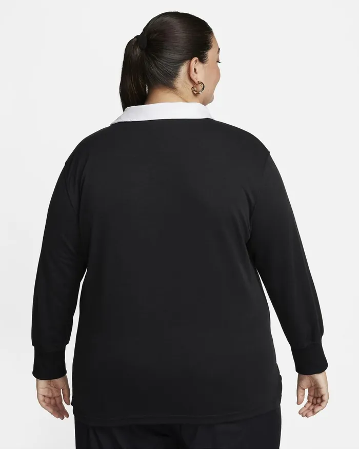 Women Nike All Clothing Sportswear Essential Blackwhite