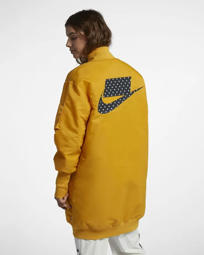 Women Nike All Clothing Sportswear NSW Yellow Ochredark Obsidiancamper Greendark Obsidian