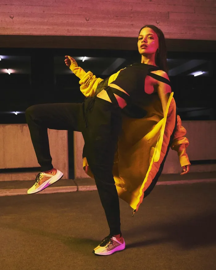 Women Nike All Clothing Sportswear NSW Yellow Ochredark Obsidiancamper Greendark Obsidian