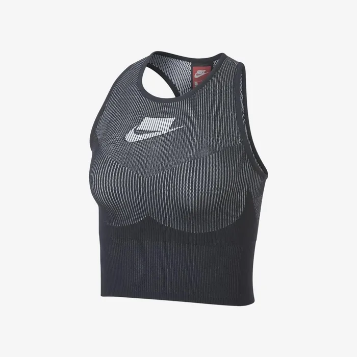 Women Nike All Clothing Sportswear Tech Knit Dark Obsidianwhite