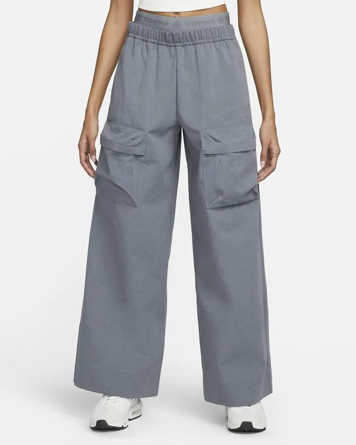 Women Nike All Clothing Sportswear Tech Pack Grey Heathercool Grey