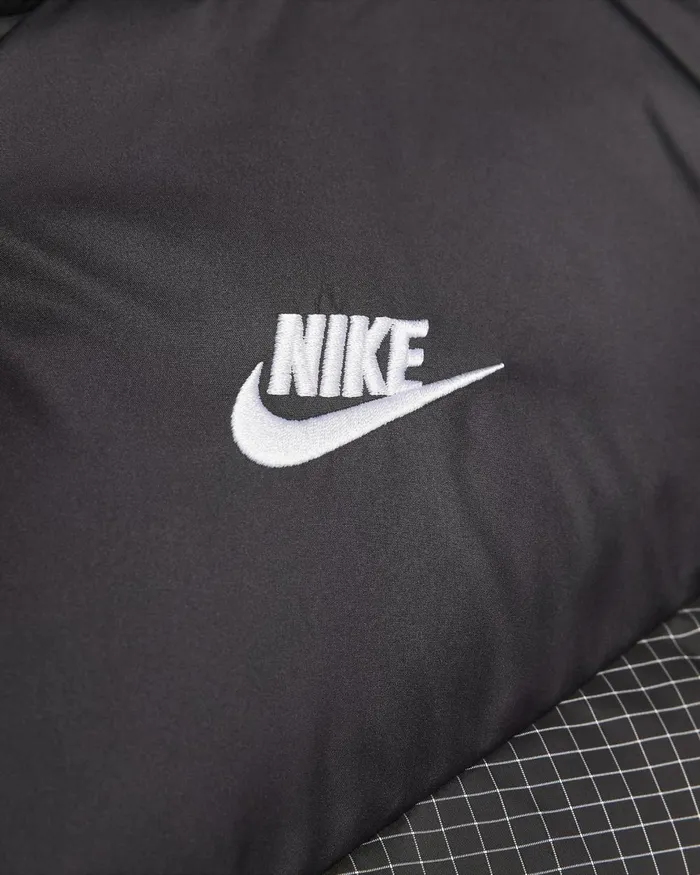 Women Nike All Clothing Sportswear Windpuffer Blackwhite