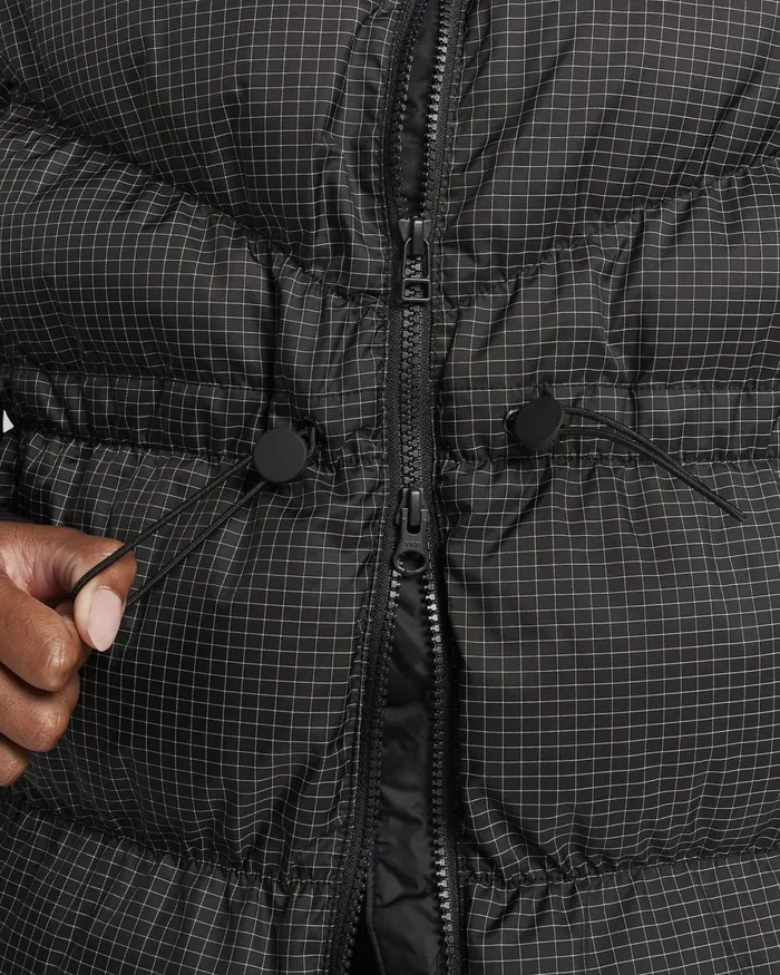 Women Nike All Clothing Sportswear Windpuffer Blackwhite