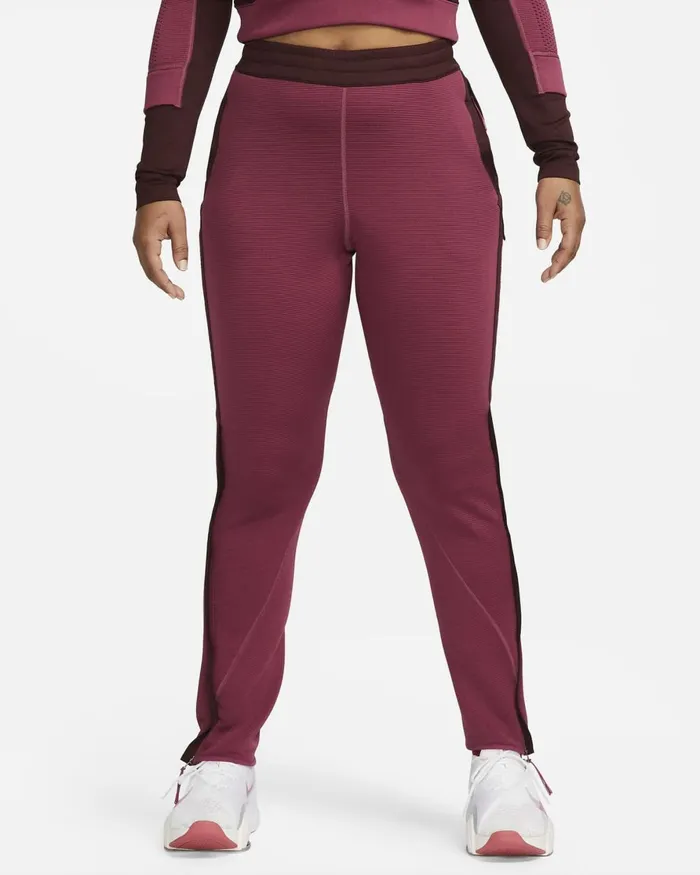 Women Nike All Clothing ThermaFIT ADV City Ready Rosewoodburgundy Crushblack