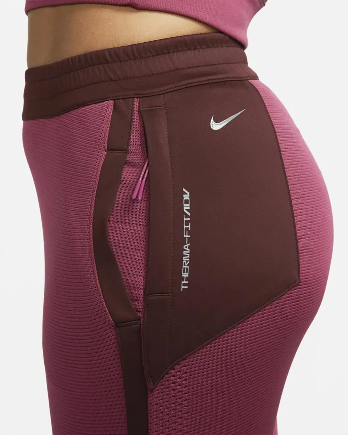 Women Nike All Clothing ThermaFIT ADV City Ready Rosewoodburgundy Crushblack
