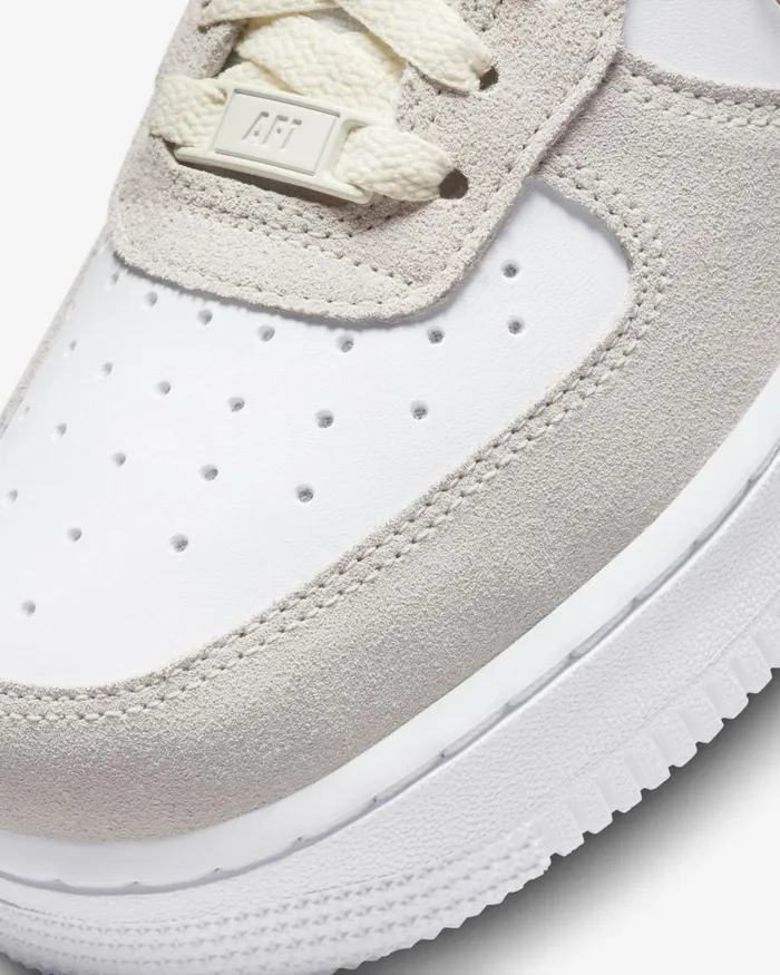 Women Nike All Shoes Air Force 1 03907 Pale Ivorywhiteearthdusted Clay
