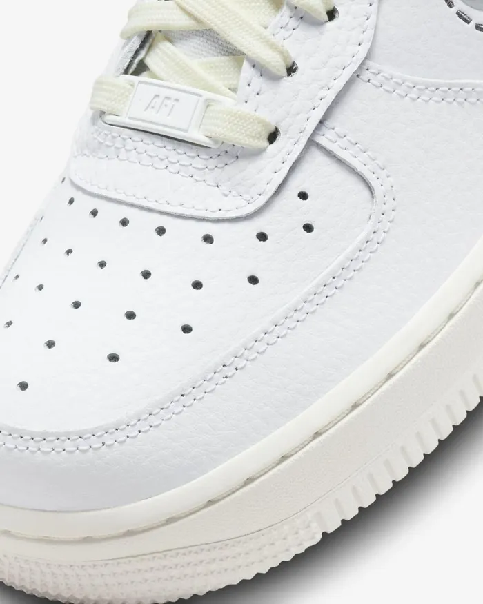 Women Nike All Shoes Air Force 1 03907 Whitelight Smoke Greypure Platinumsmoke Grey