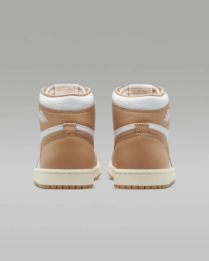 Women Nike All Shoes Air Jordan 1 Retro High OG Pralinesailwhite