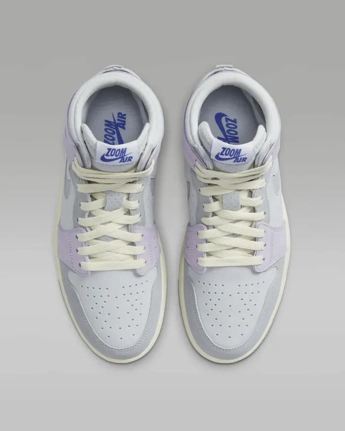 Women Nike All Shoes Air Jordan 1 Zoom Air CMFT 2 Photon Dustbarely Grapelapislight Smoke Grey