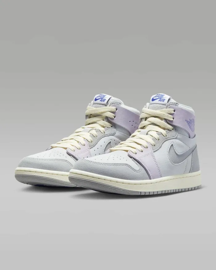 Women Nike All Shoes Air Jordan 1 Zoom Air CMFT 2 Photon Dustbarely Grapelapislight Smoke Grey