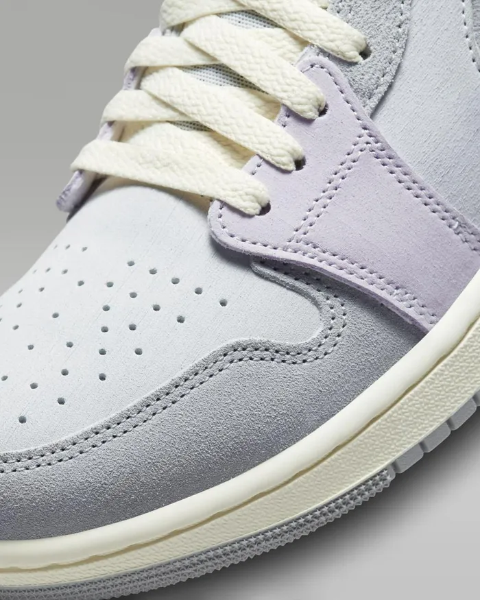 Women Nike All Shoes Air Jordan 1 Zoom Air CMFT 2 Photon Dustbarely Grapelapislight Smoke Grey