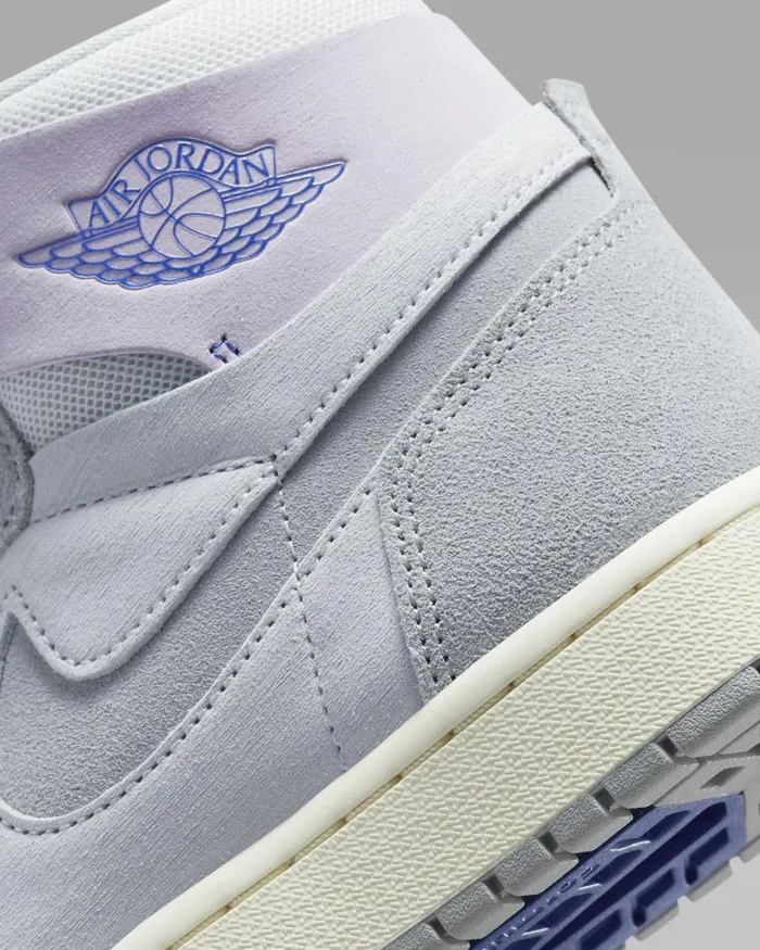 Women Nike All Shoes Air Jordan 1 Zoom Air CMFT 2 Photon Dustbarely Grapelapislight Smoke Grey