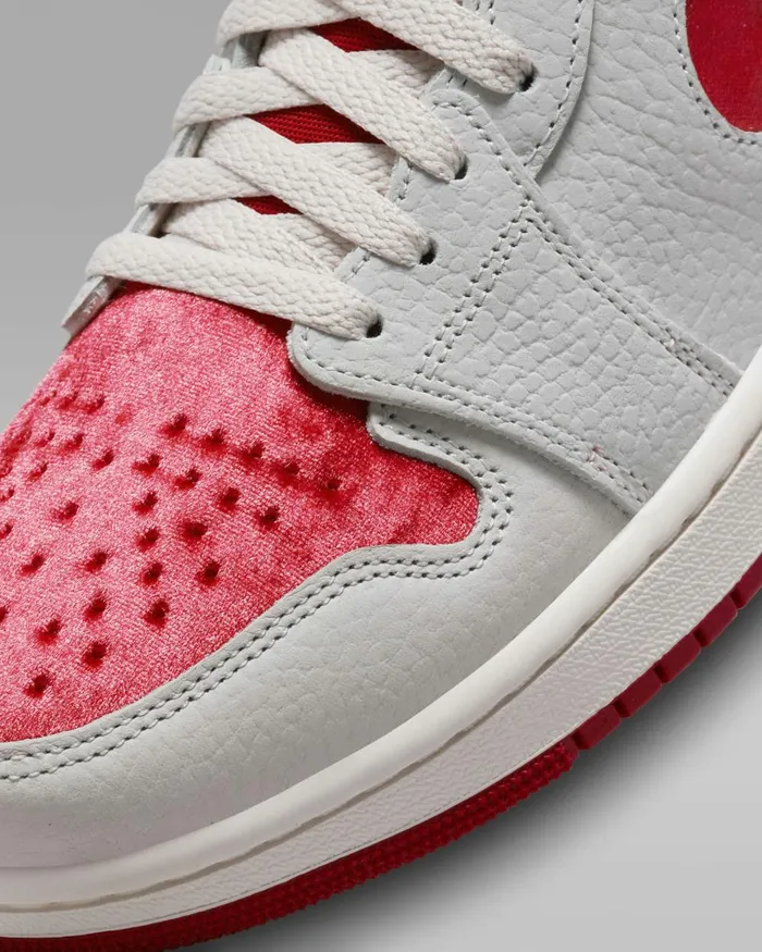 Women Nike All Shoes Air Jordan 1 Zoom CMFT 2 039Valentines Day039 Summit Whitephantomgym Red