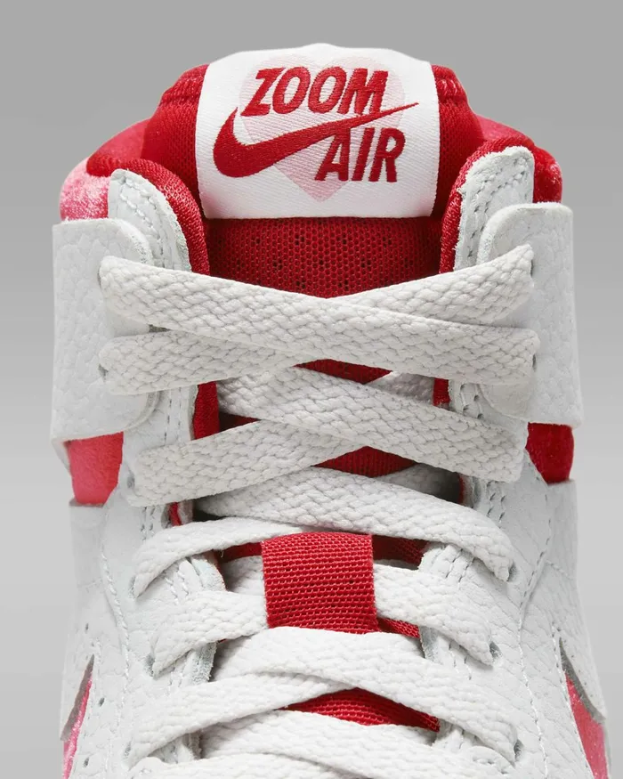 Women Nike All Shoes Air Jordan 1 Zoom CMFT 2 039Valentines Day039 Summit Whitephantomgym Red