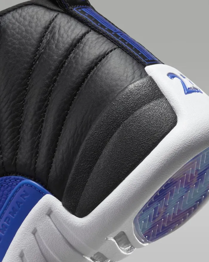 Women Nike All Shoes Air Jordan 12 Retro Blackmetallic Silverwhitehyper Royal