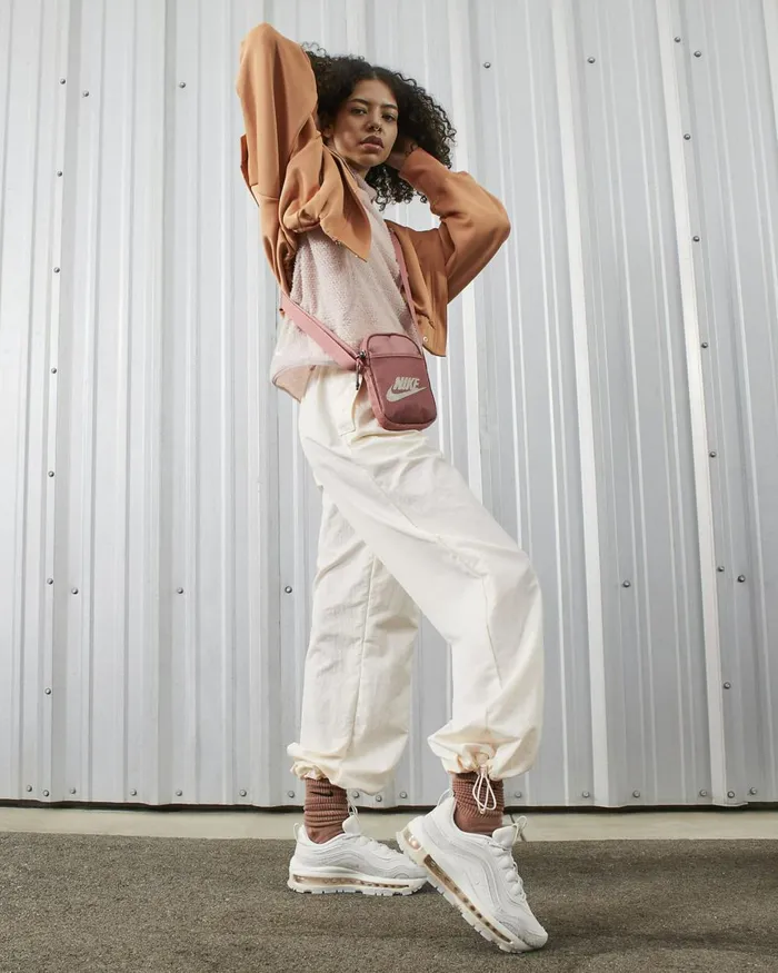 Women Nike All Shoes Air Max 97 Futura Phantompale Ivoryguava Icephoton Dust