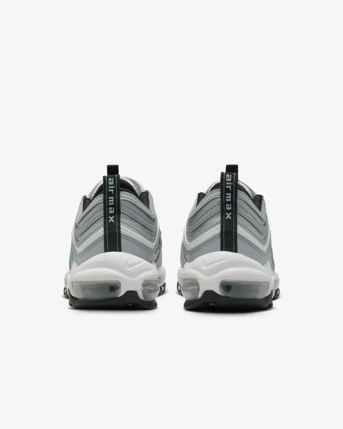 Women Nike All Shoes Air Max 97 Wolf Greywhiteblackteal Nebula