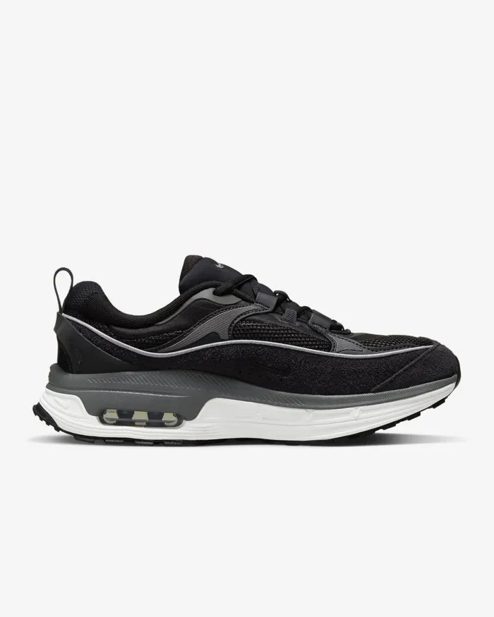 Women Nike All Shoes Air Max Bliss Blackoil Greyiron Greymetallic Silver