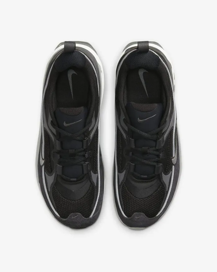 Women Nike All Shoes Air Max Bliss Blackoil Greyiron Greymetallic Silver