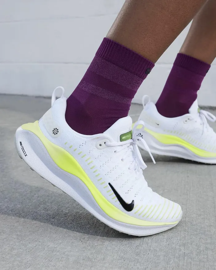 Women Nike All Shoes InfinityRN 4 Whitelight Lemon Twistvoltblack