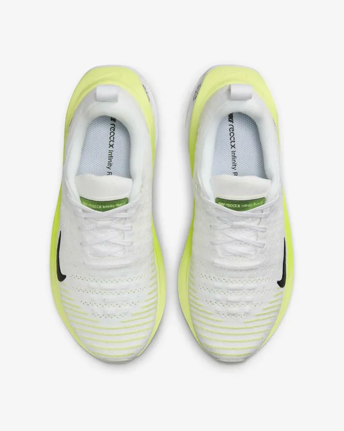 Women Nike All Shoes InfinityRN 4 Whitelight Lemon Twistvoltblack