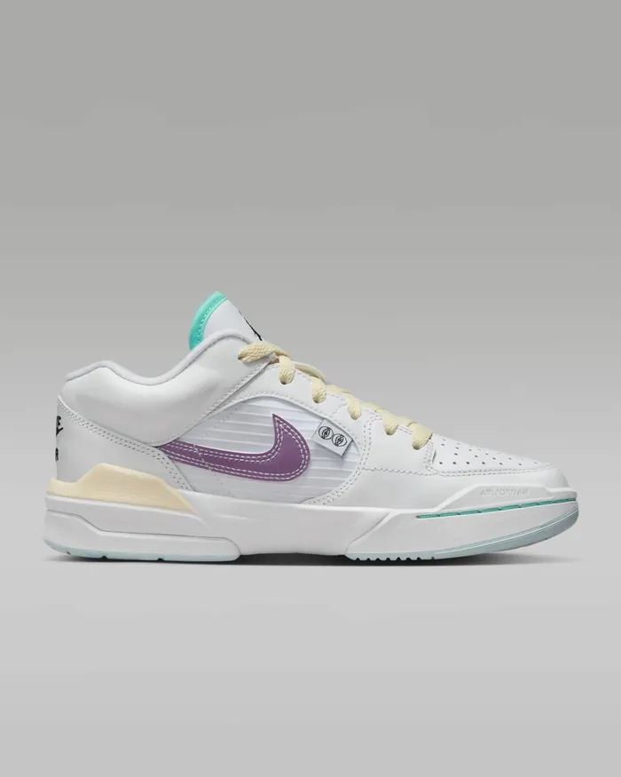 Women Nike All Shoes Jordan Stadium 90 Whitewhiteblue Tintrush Fuchsia