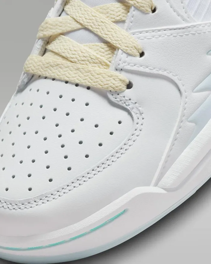 Women Nike All Shoes Jordan Stadium 90 Whitewhiteblue Tintrush Fuchsia