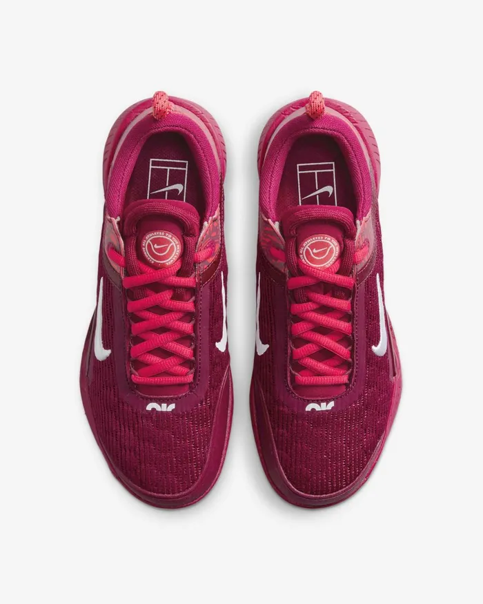 Women Nike All Shoes NikeCourt Air Zoom NXT Noble Redember Glowwhite
