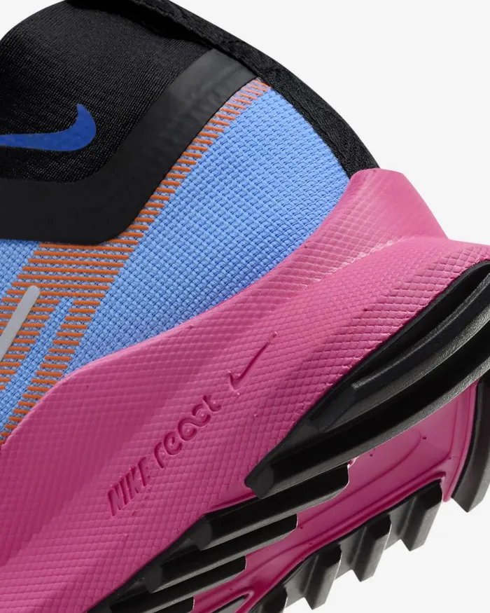Women Nike All Shoes Pegasus Trail 4 GORETEX University Bluepink Glowgym Redsafety Orange