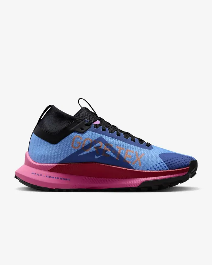 Women Nike All Shoes Pegasus Trail 4 GORETEX University Bluepink Glowgym Redsafety Orange