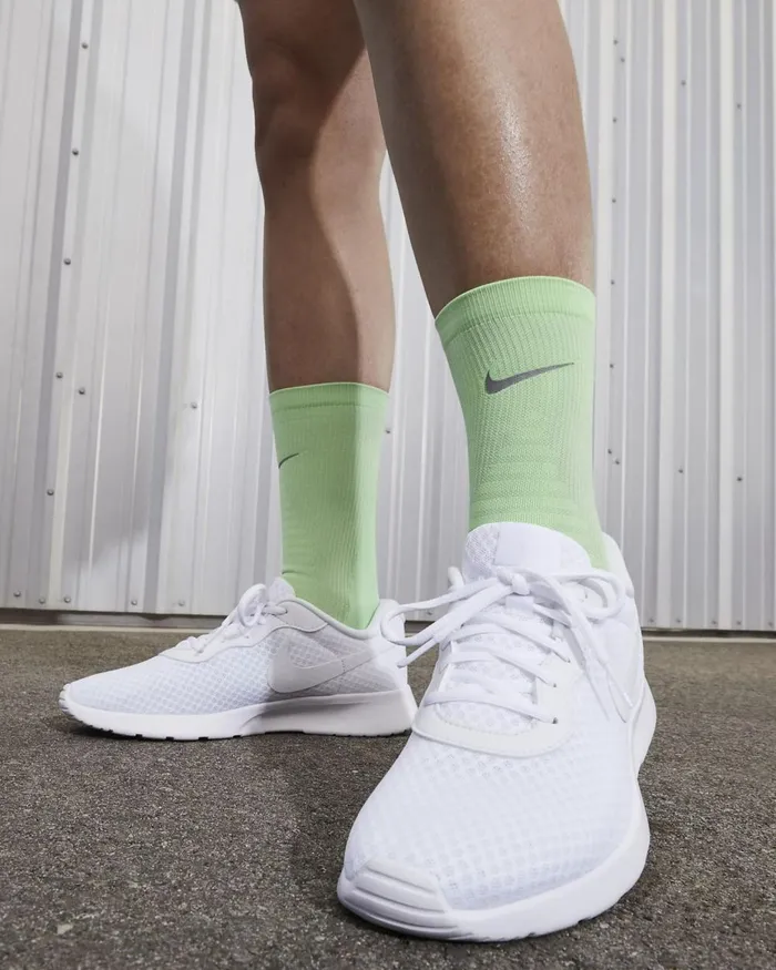 Women Nike All Shoes Tanjun EasyOn Whitewhitevoltwhite