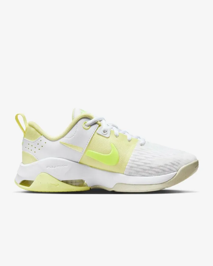 Women Nike All Shoes Zoom Bella 6 Whitesea Glassluminous Greenlime Blast