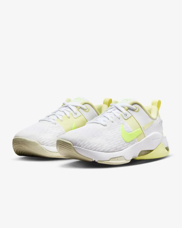 Women Nike All Shoes Zoom Bella 6 Whitesea Glassluminous Greenlime Blast