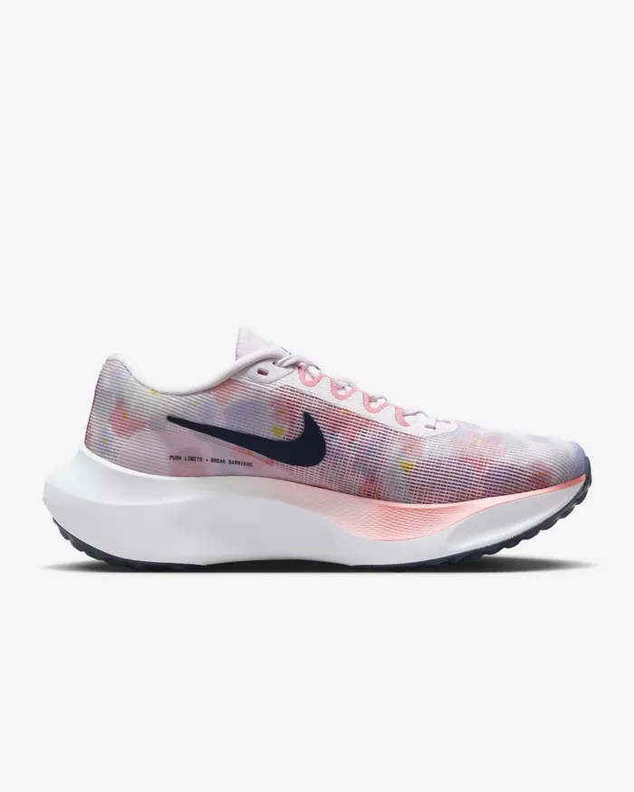 Women Nike All Shoes Zoom Fly 5 Premium Pearl Pinkcoral Chalkwhitemidnight Navy