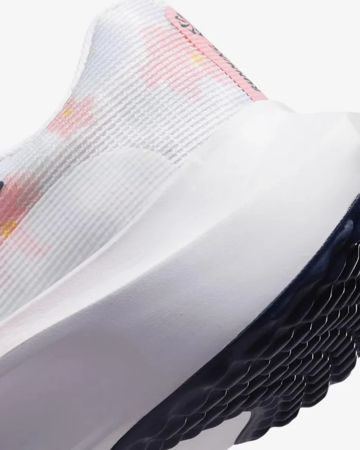 Women Nike All Shoes Zoom Fly 5 Premium Pearl Pinkcoral Chalkwhitemidnight Navy