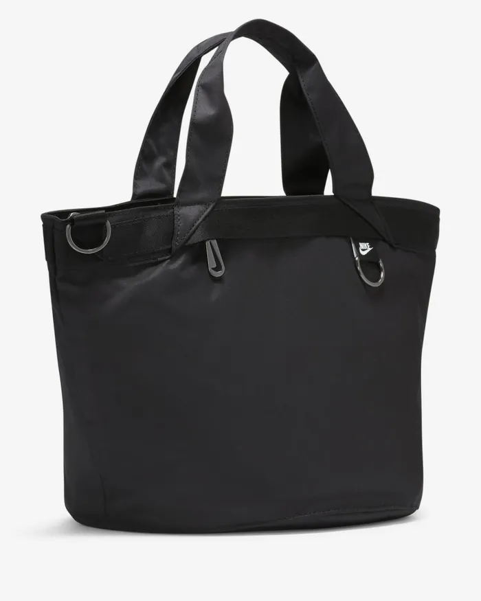 Women Nike Bags And Backpacks Sportswear Futura Luxe Blackblacklight Smoke Grey