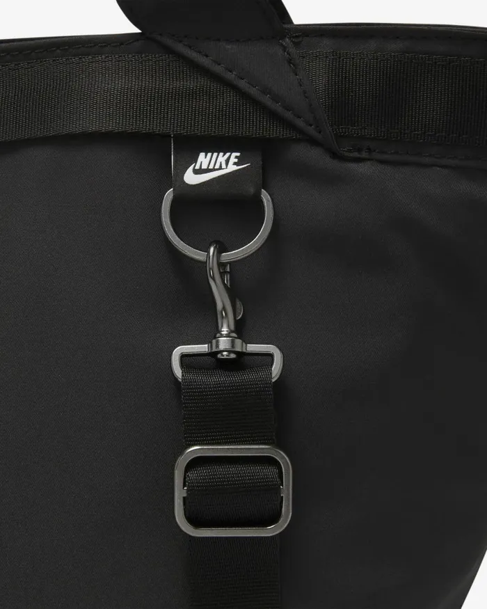 Women Nike Bags And Backpacks Sportswear Futura Luxe Blackblacklight Smoke Grey