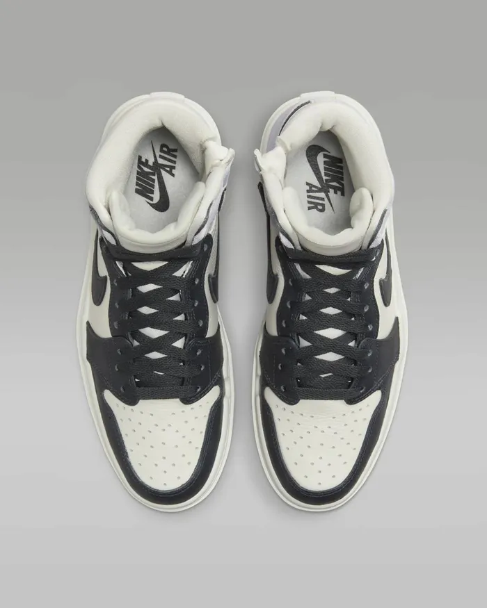 Women Nike Jordan Air Jordan 1 Elevate High Titaniumsaildark Smoke Grey