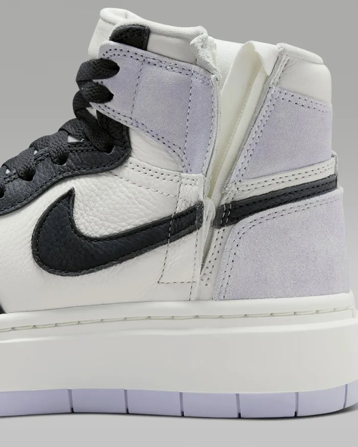 Women Nike Jordan Air Jordan 1 Elevate High Titaniumsaildark Smoke Grey