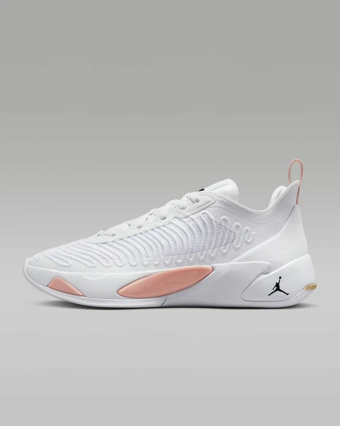 Women Nike Jordan Luka 1 Whitebleached Coralsesameblack