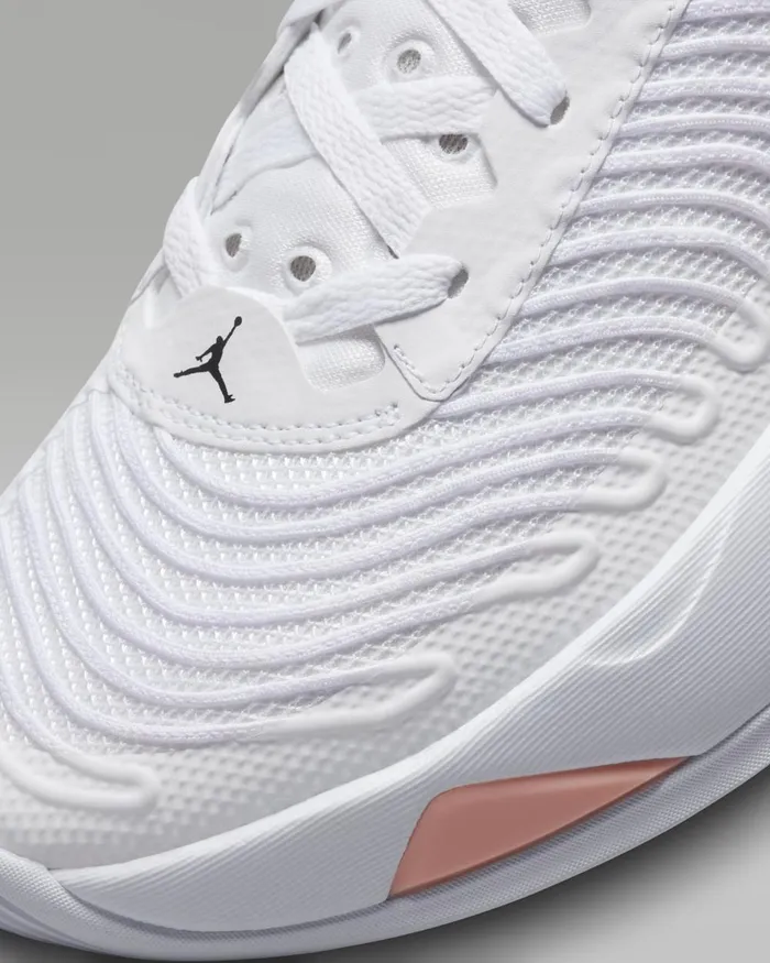 Women Nike Jordan Luka 1 Whitebleached Coralsesameblack