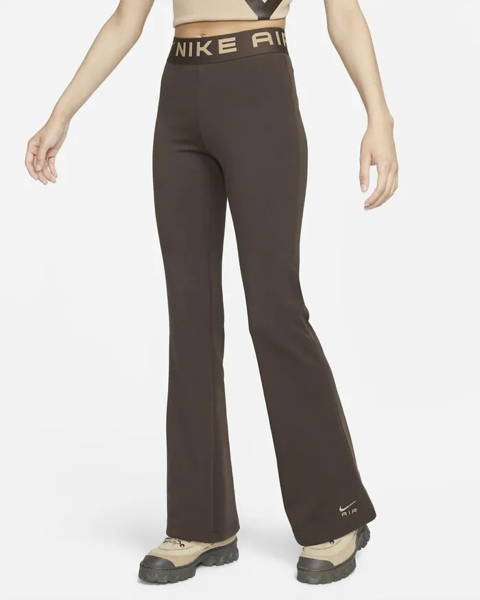 Women Nike Leggings Sportswear Air Baroque Brownhemp