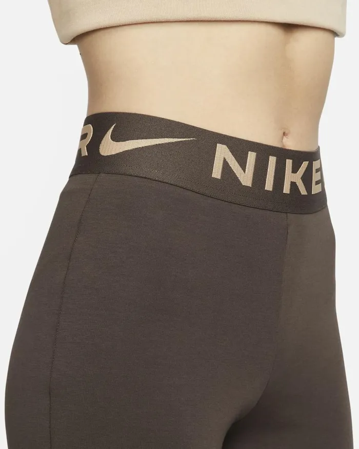 Women Nike Leggings Sportswear Air Baroque Brownhemp