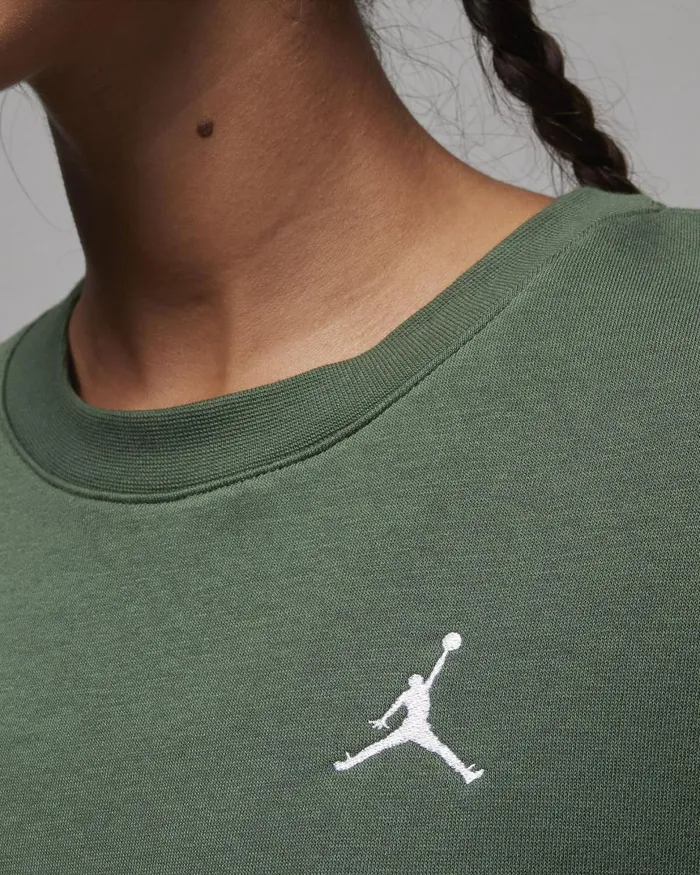 Women Nike Matching Sets Jordan Brooklyn Fleece Galactic Jade