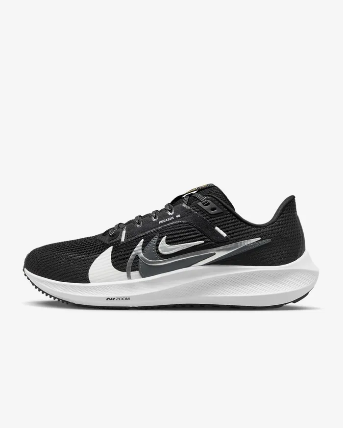 Women Nike Running Pegasus 40 Premium Blackwhitebright Mandarinmulticolour